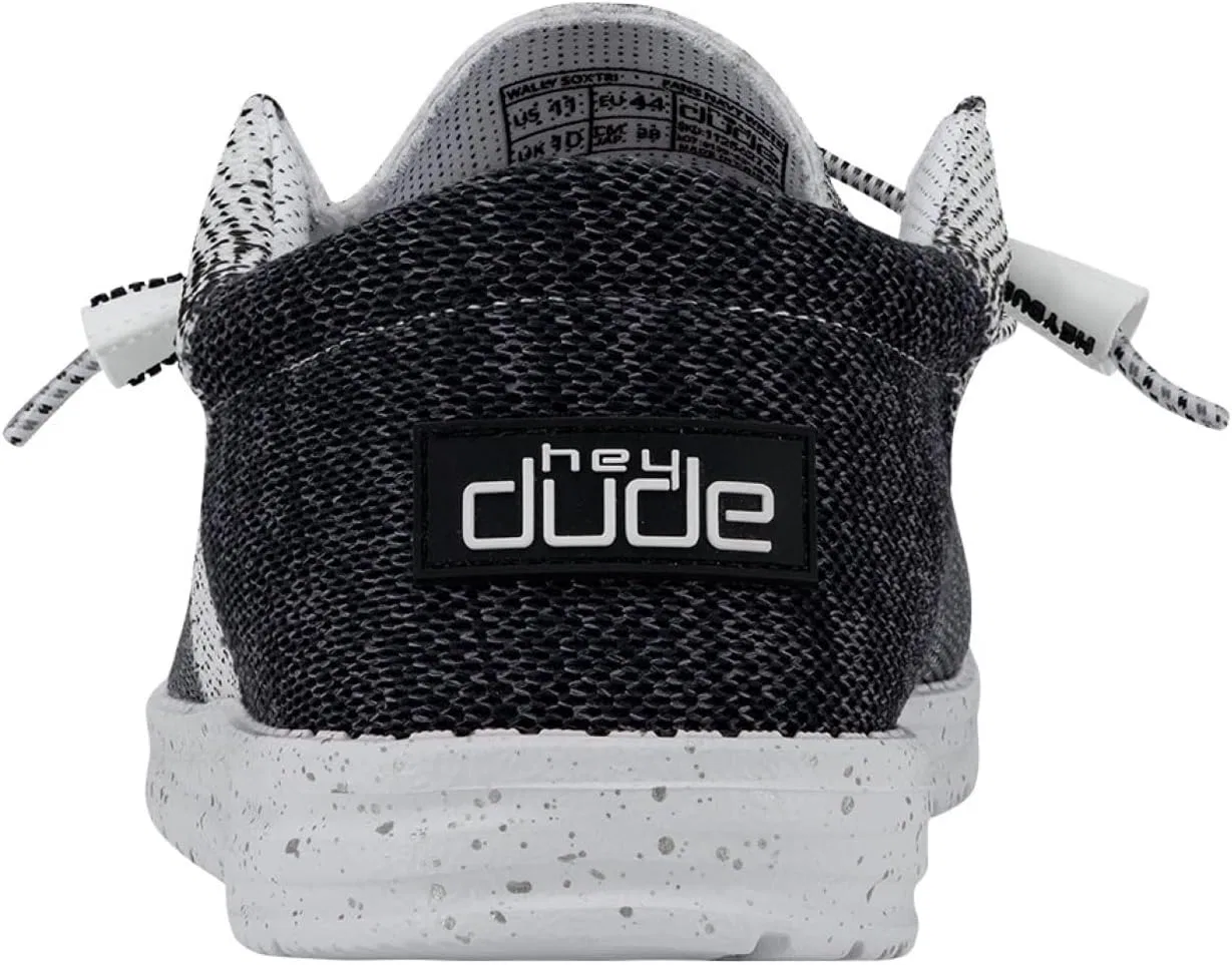 Лоферы мужские триколор Hey Dude, темно-синий белый HEYDUDE — фото 3