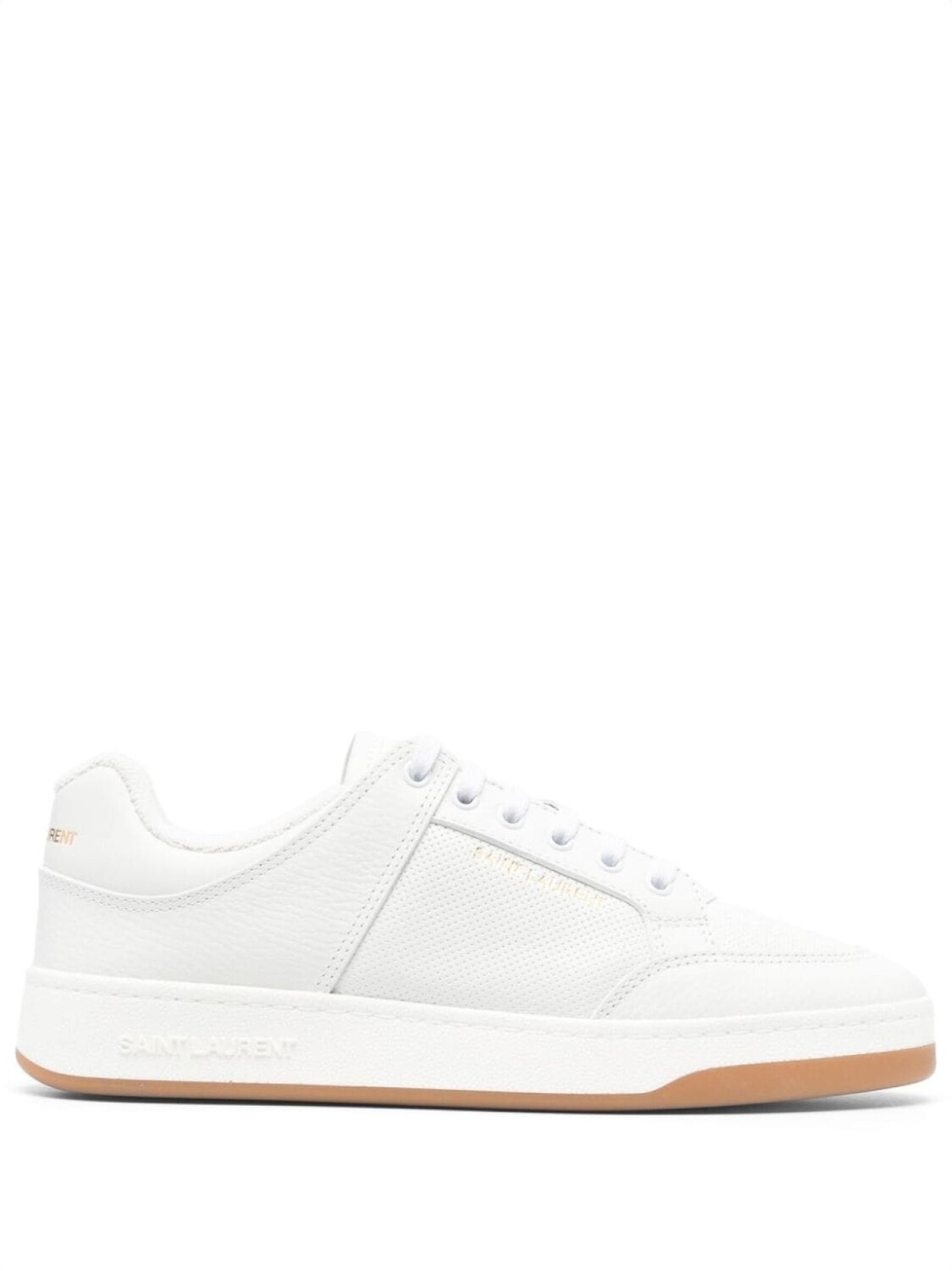 

Saint Laurent кроссовки SL/61 с перфорацией, белый
