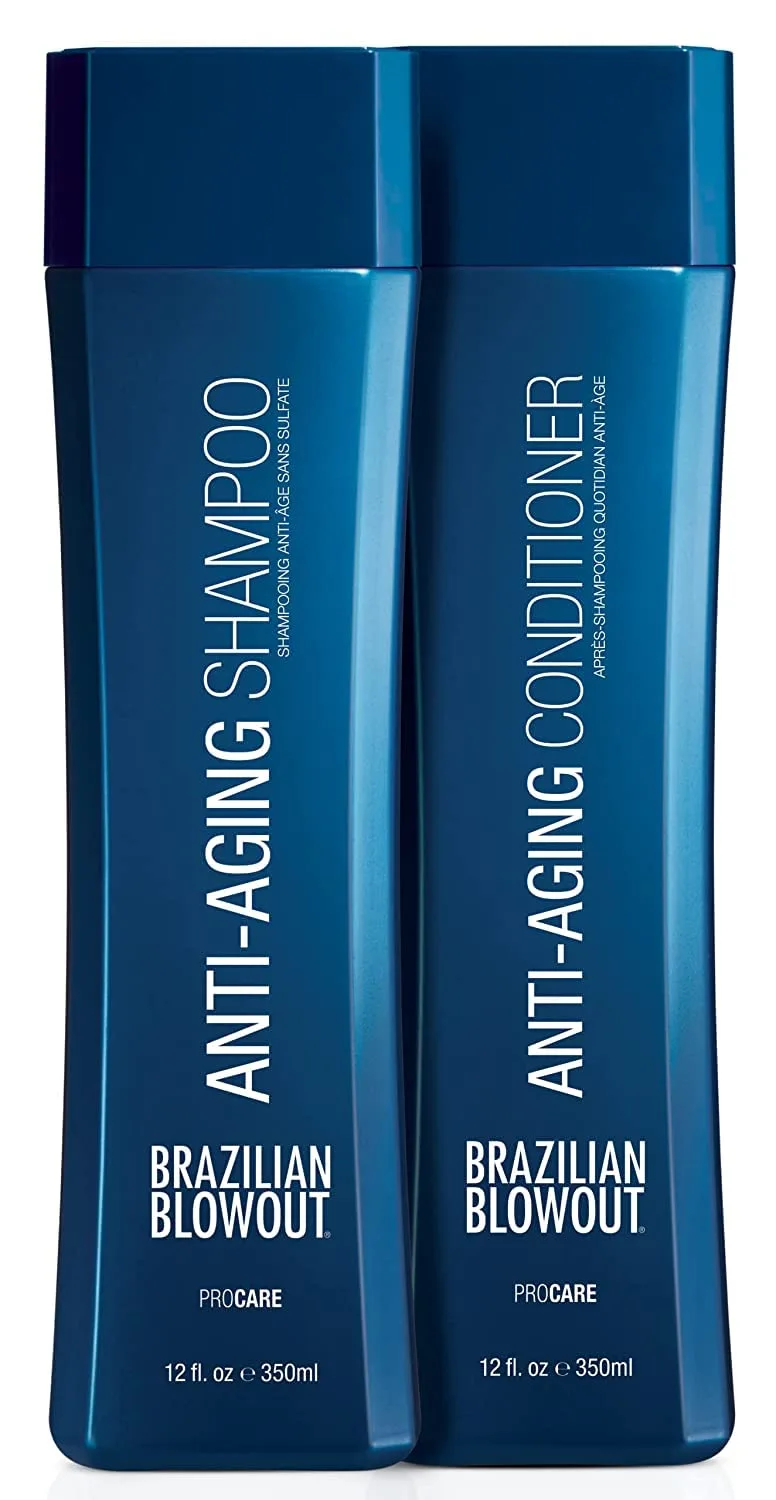 Набор из 2 шампуней и кондиционеров Brazilian Blowout Anti Aging.