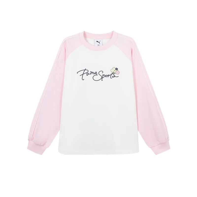 Футболка для детей Crew Neck Moderate PUMA, розовый 60001