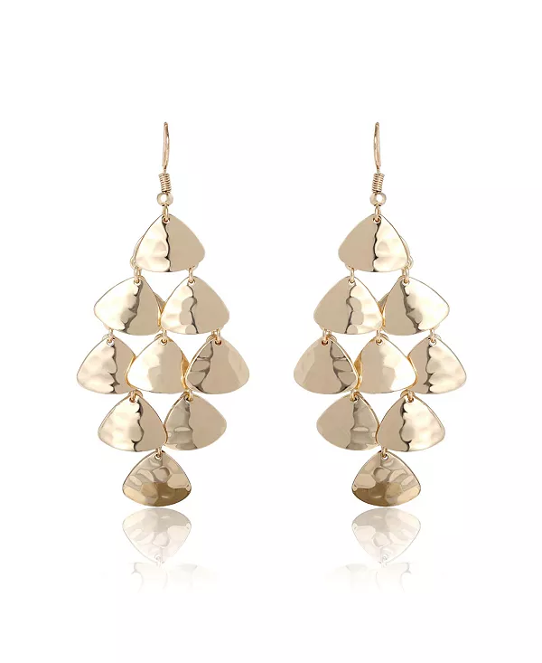 

Серьги-Подвески в форме треугольника Bcbgeneration, gold