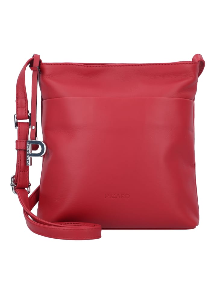 

Наплечная сумка PICARD Timeless Umhängetasche Leder 19 cm, красный