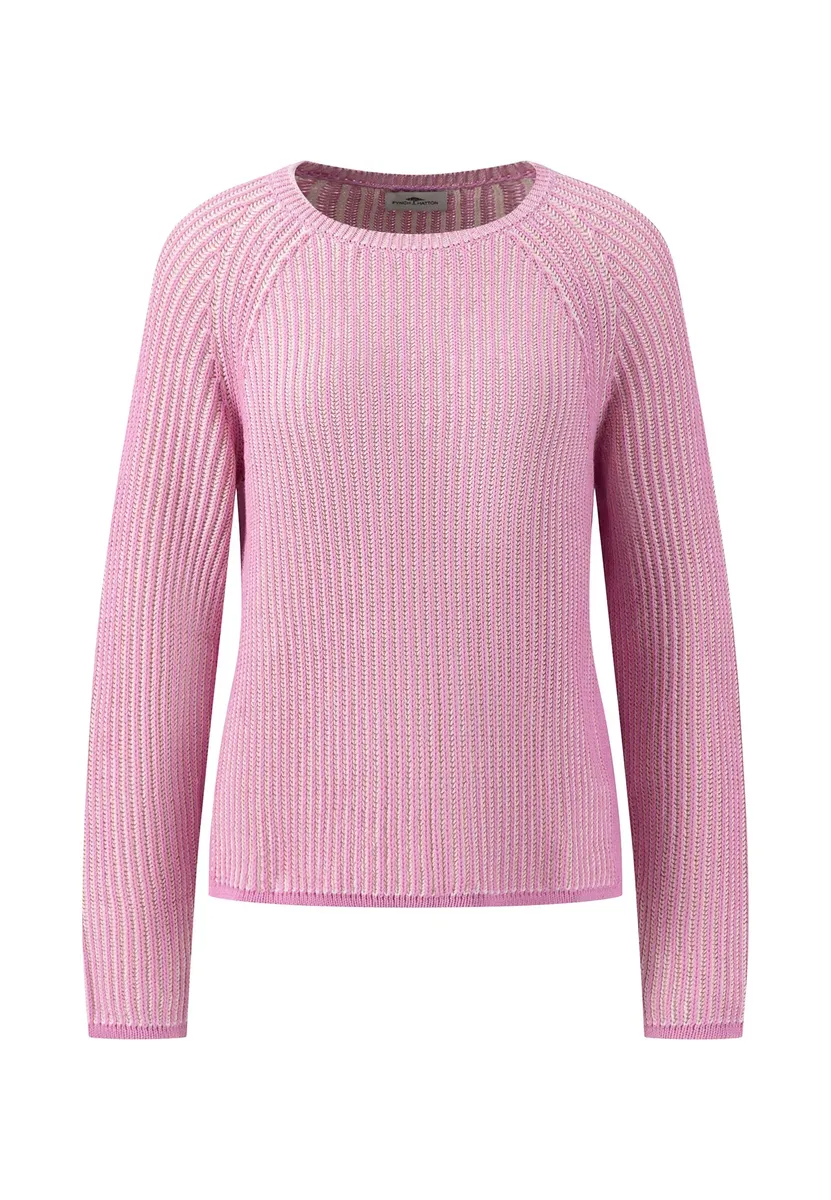 

FYNCH-HATTON вязаный свитер с круглым вырезом, цвет Fondant Pink