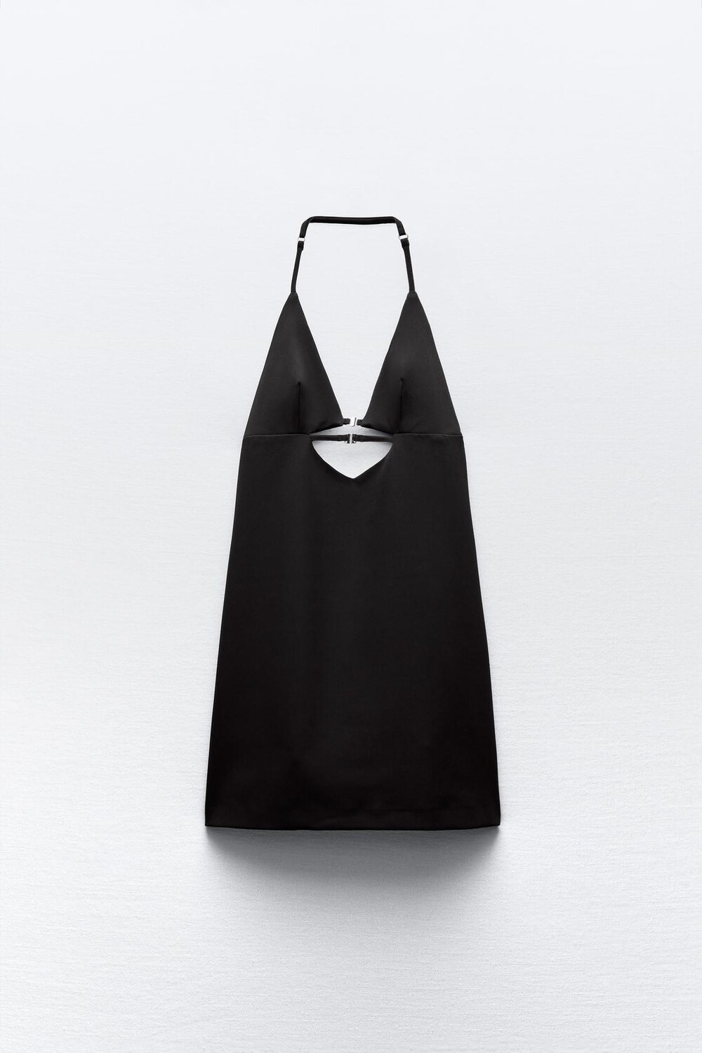 

Платье Zara Fitted With Cut-out And Buckles, черный