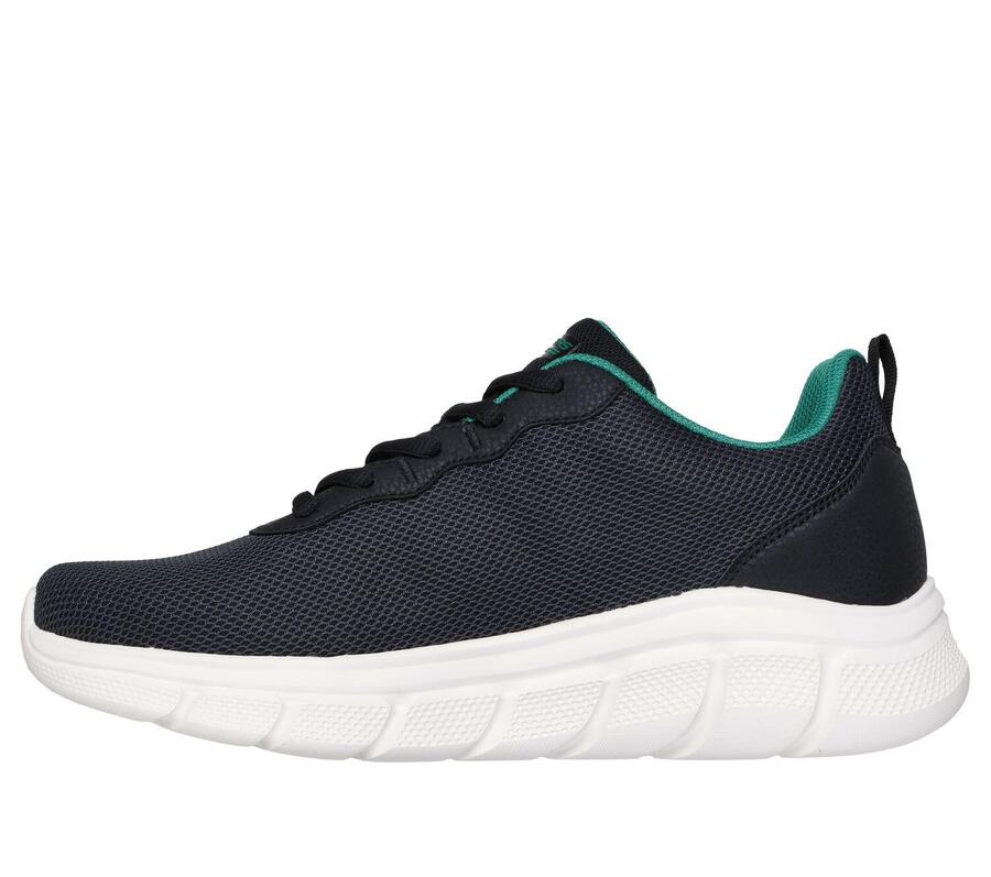 SKECHERS Мужские кроссовки BOBS B FLEX ICY EDGE, черные — фото 4