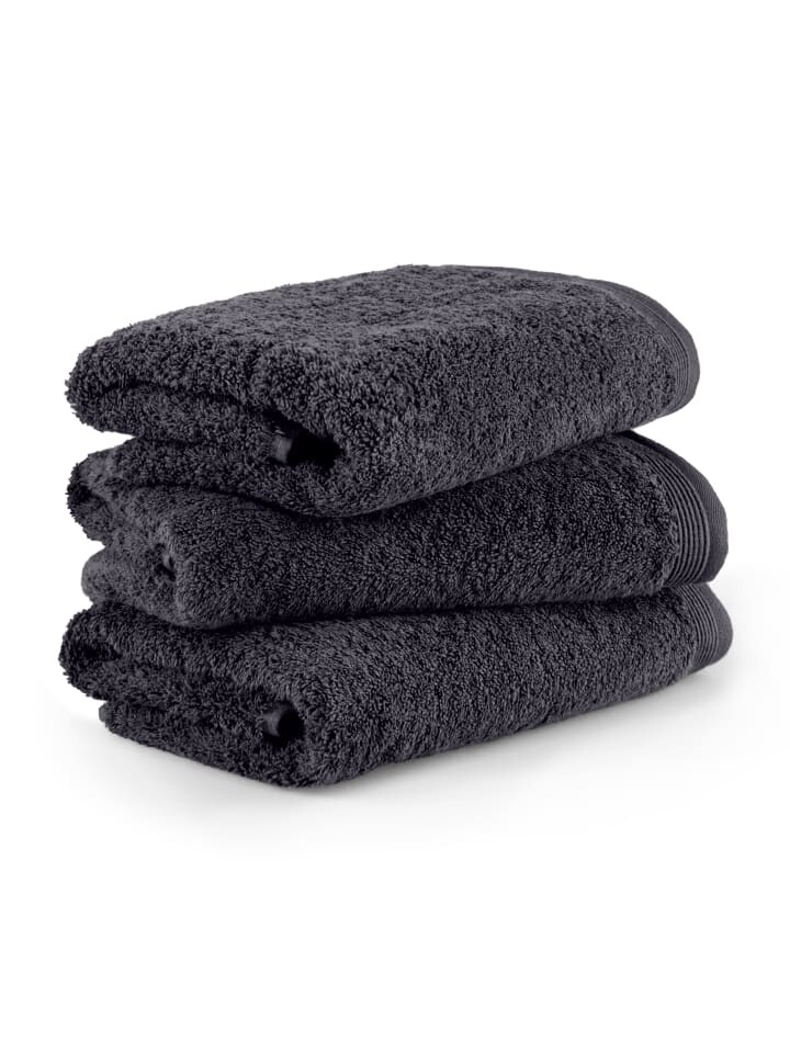 

Набор полотенцев Möve set Superwuschel 3 TLG, цвет dark grey