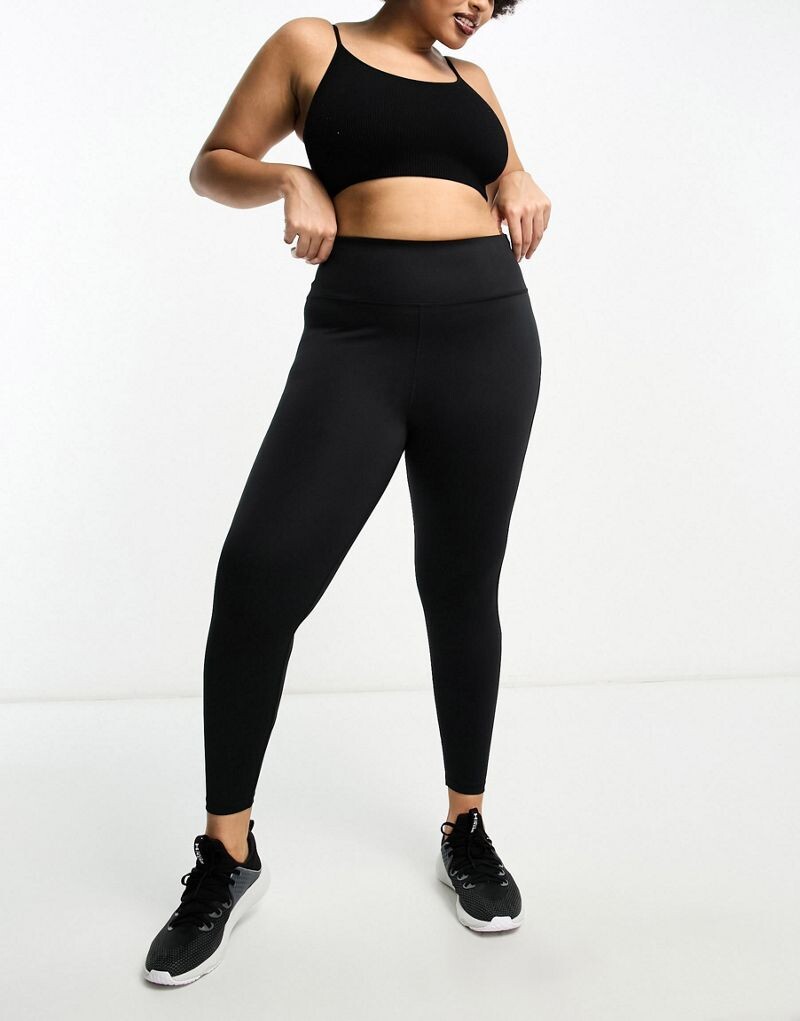 

Черные леггинсы для спортзала ASOS 4505 Curve Icon Bum Sculpt