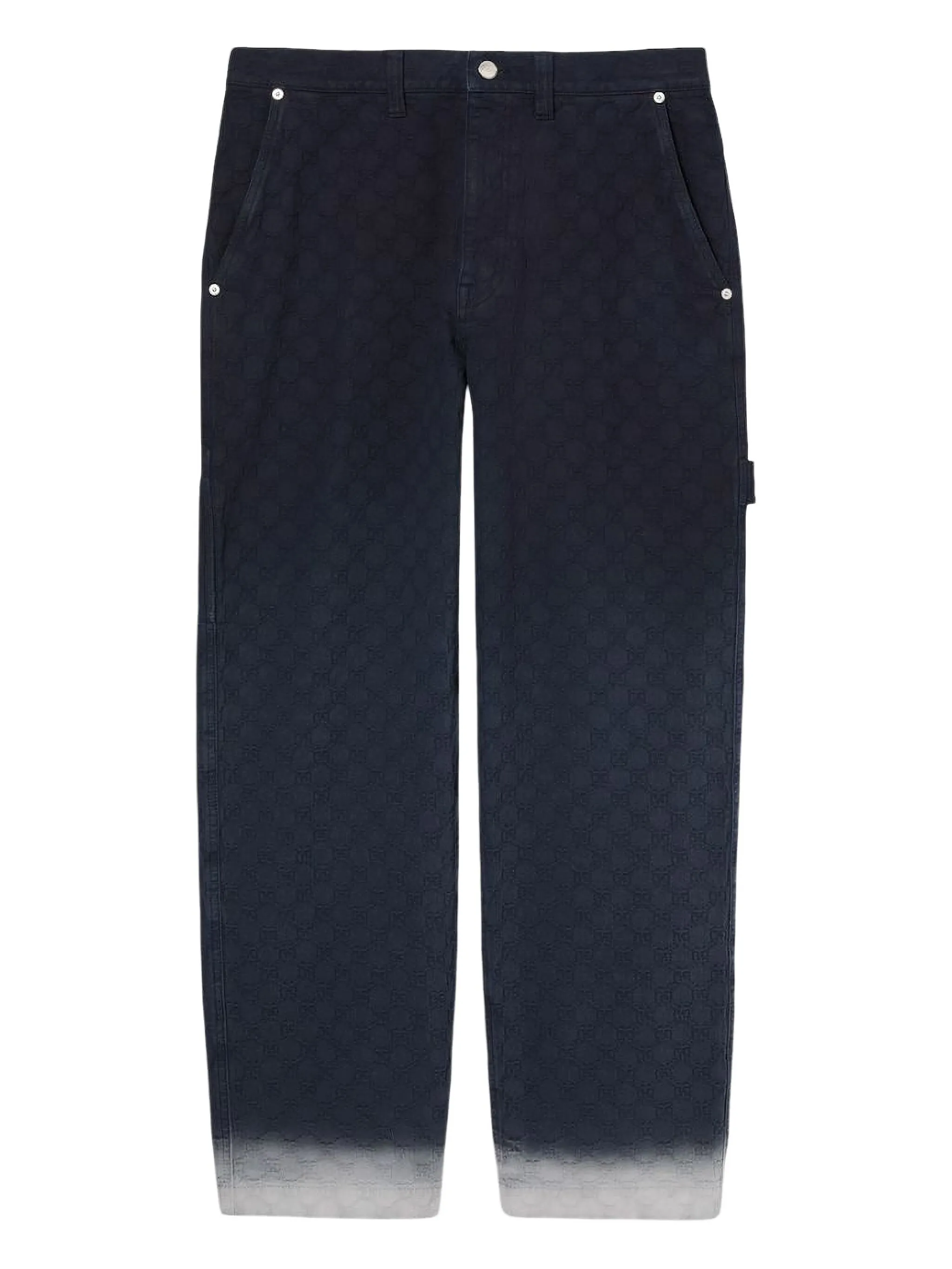 

Брюки с монограммой GG Gucci, синий