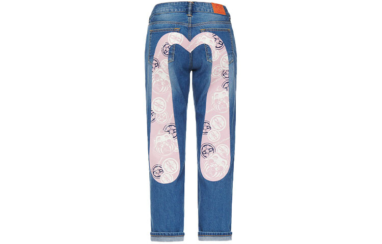 

Джинсы женские синие Evisu