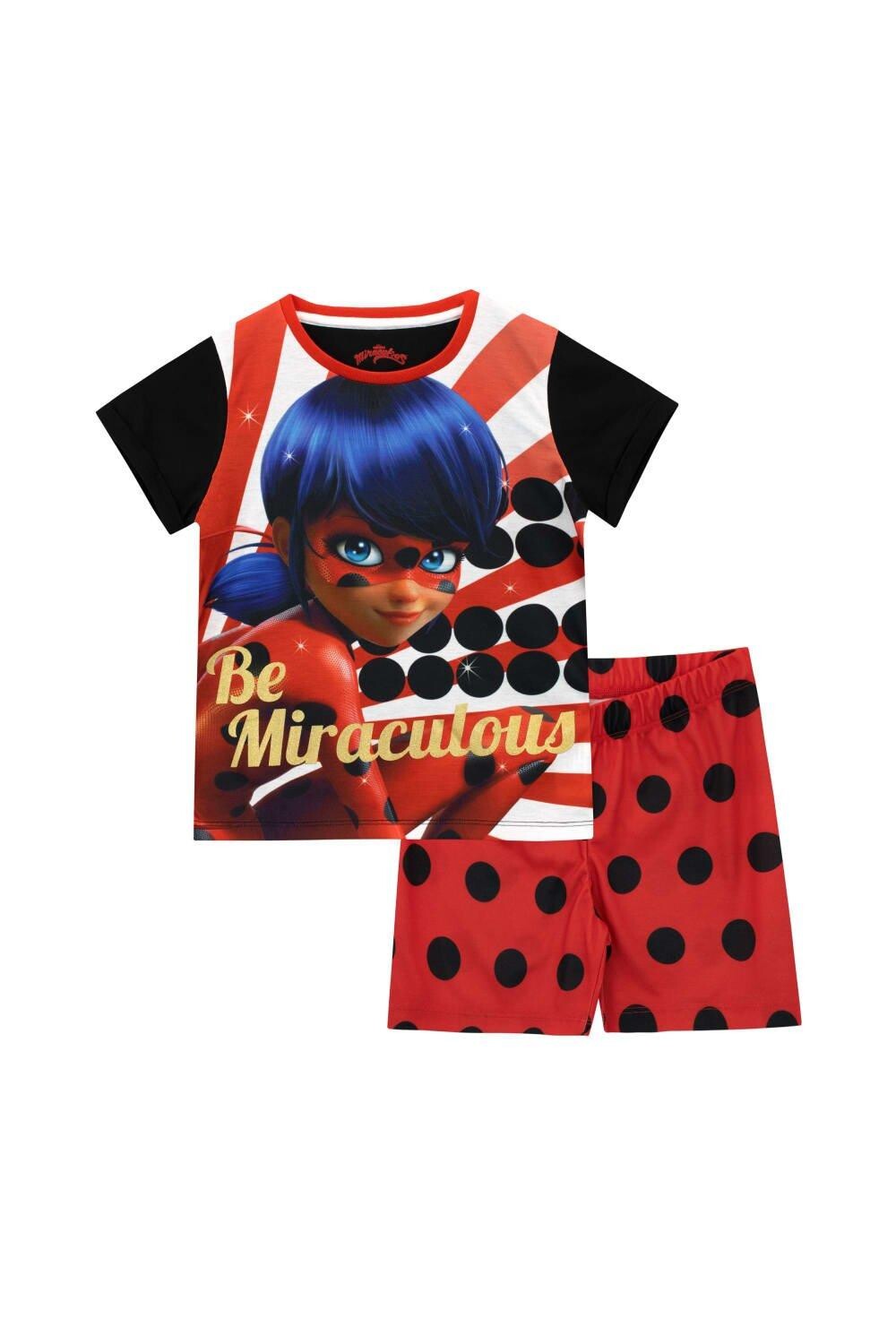 

Время преобразить пижаму в горошек Miraculous, красный