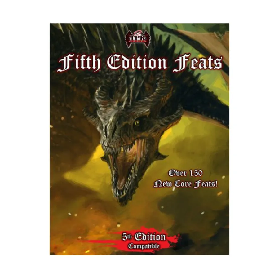 

Fifth Edition Feats, Dungeons & Dragons (5th Edition) (Total Party Kill Games), мягкая обложка