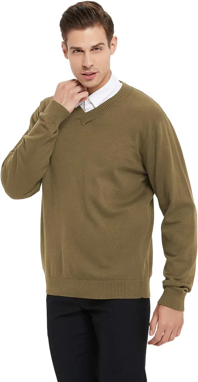 

Толстовка TopTie мужская с длинным рукавом, Slim Fit, V-образный вырез