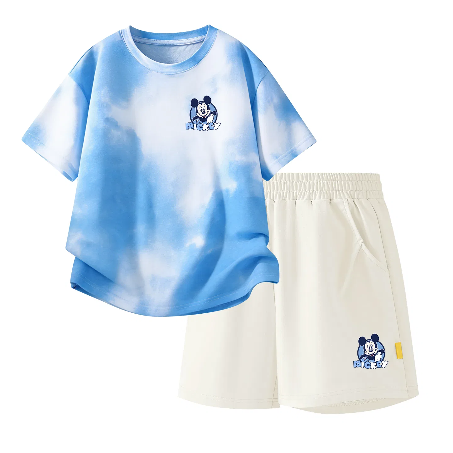 Детский спортивный костюм Casual Sportswear 2 Piece Set Disney, Di Break Wall K Cloud Blue+Di Break Wall K_Bottom Right Mist White