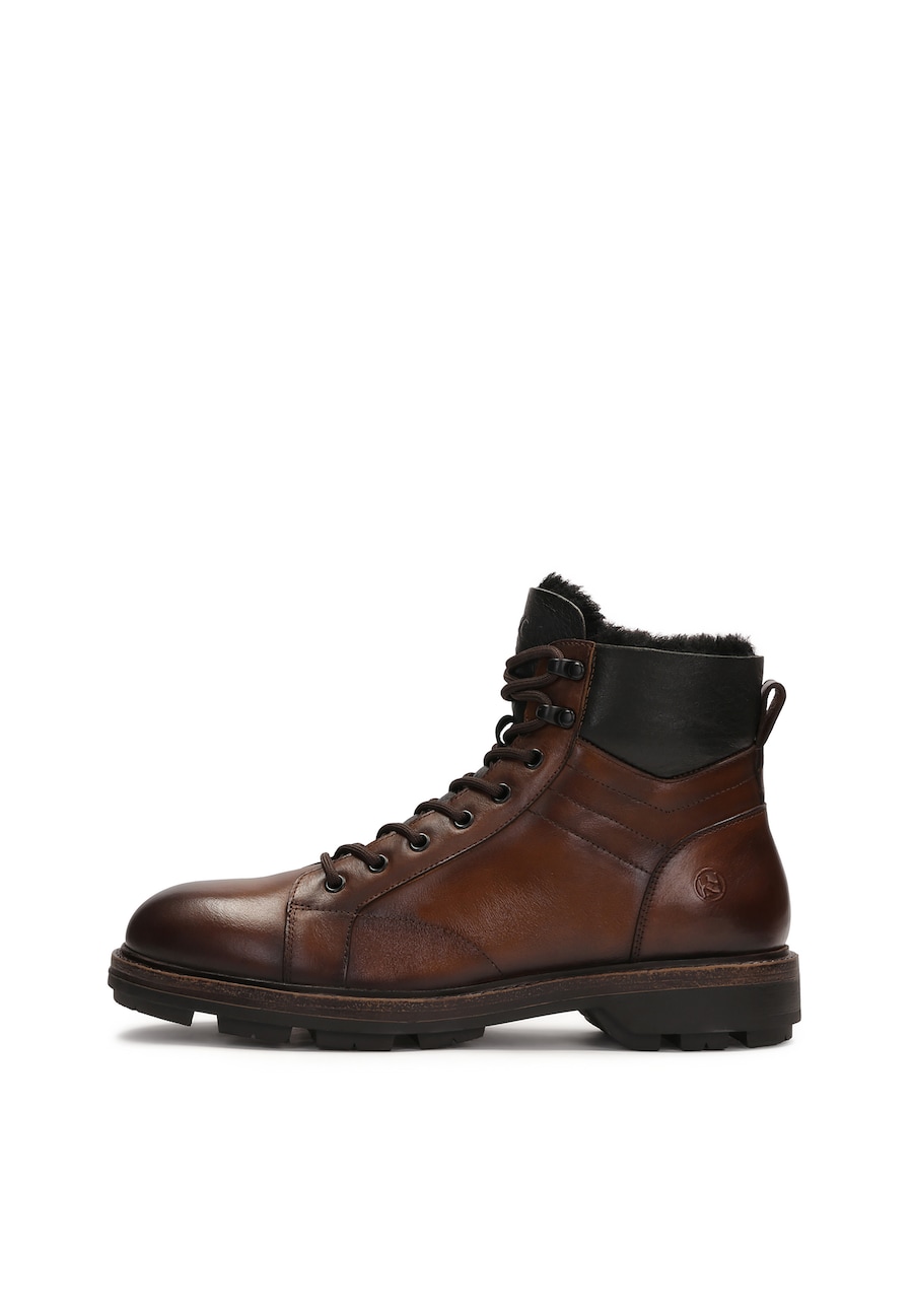 

Ботинки на шнуровке Kazar, коричневый/темно-коричневый