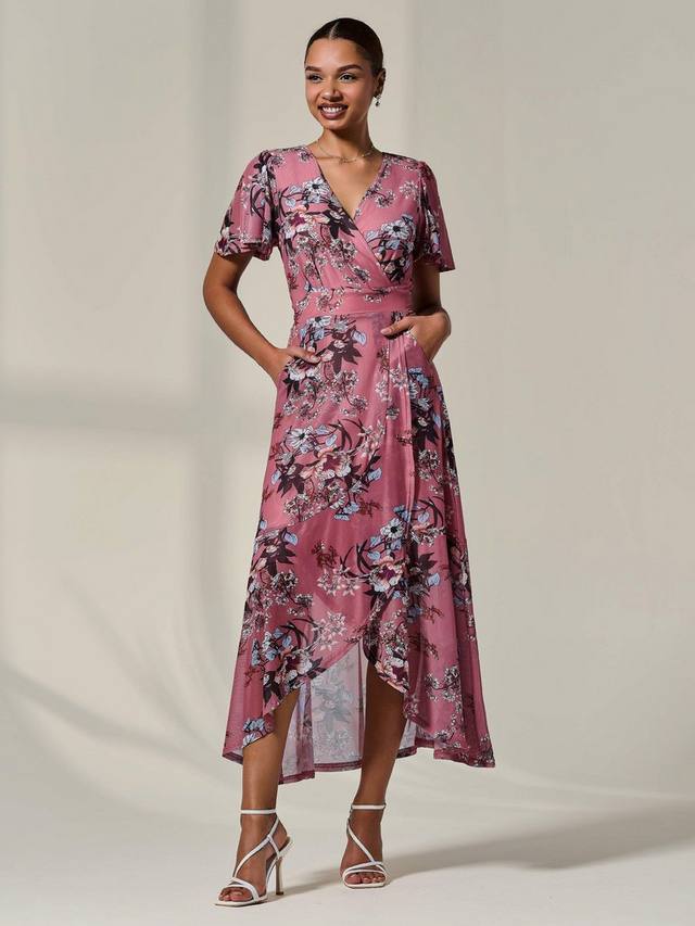 

Платье макси с воланами по подолу Jolie Moi