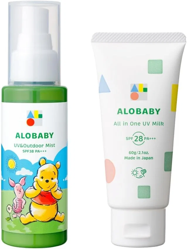 Солнцезащитный спрей ALOBABY с алоэ, SPF38, 80 мл