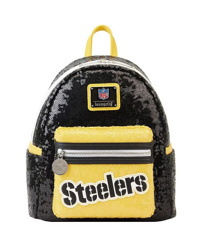 

Мини-рюкзак Pittsburgh Steelers Sequin для мужчин и женщин Loungefly