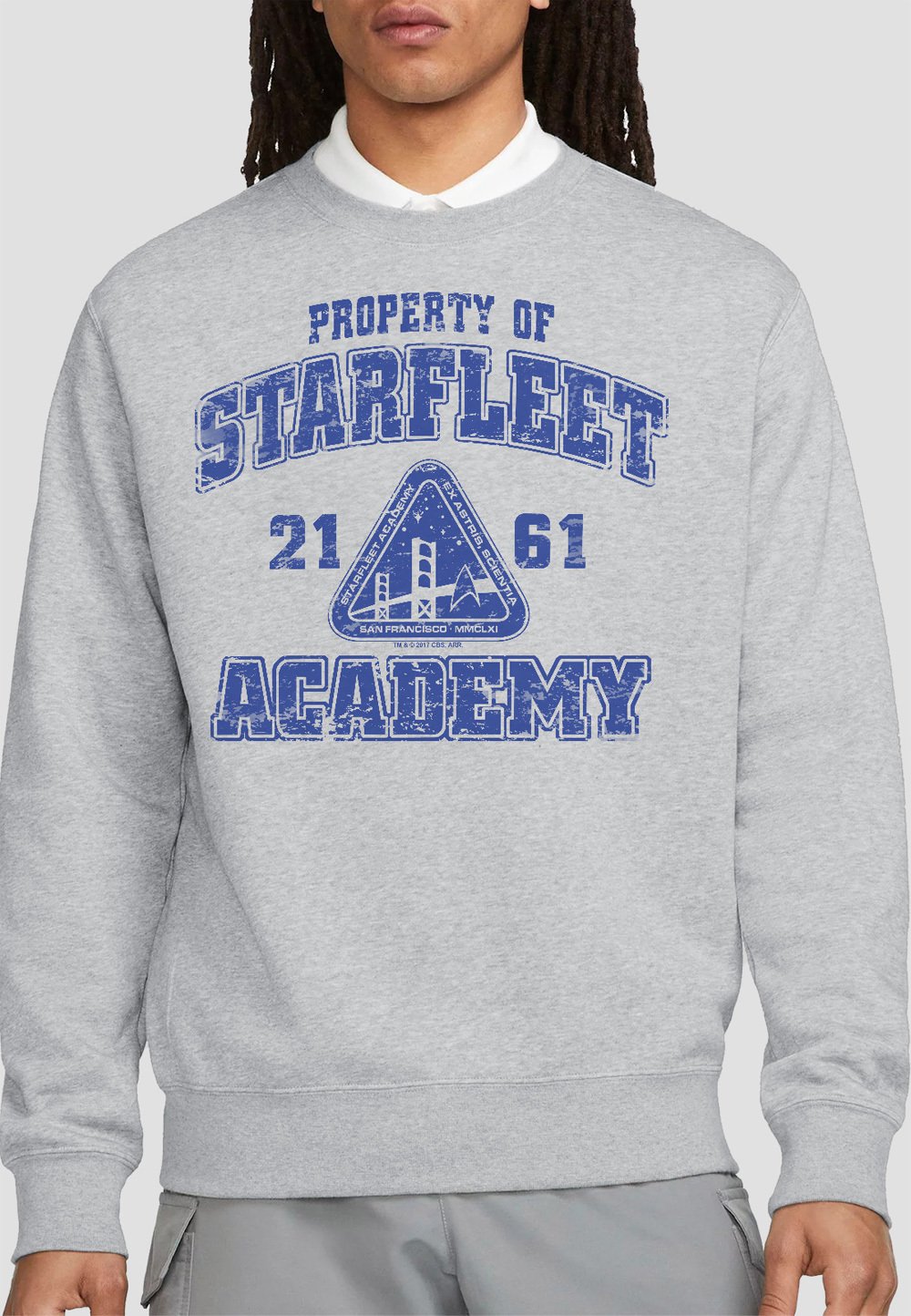 

Толстовка STAR TREK OLD SCHOOL Cotton Soul, серый