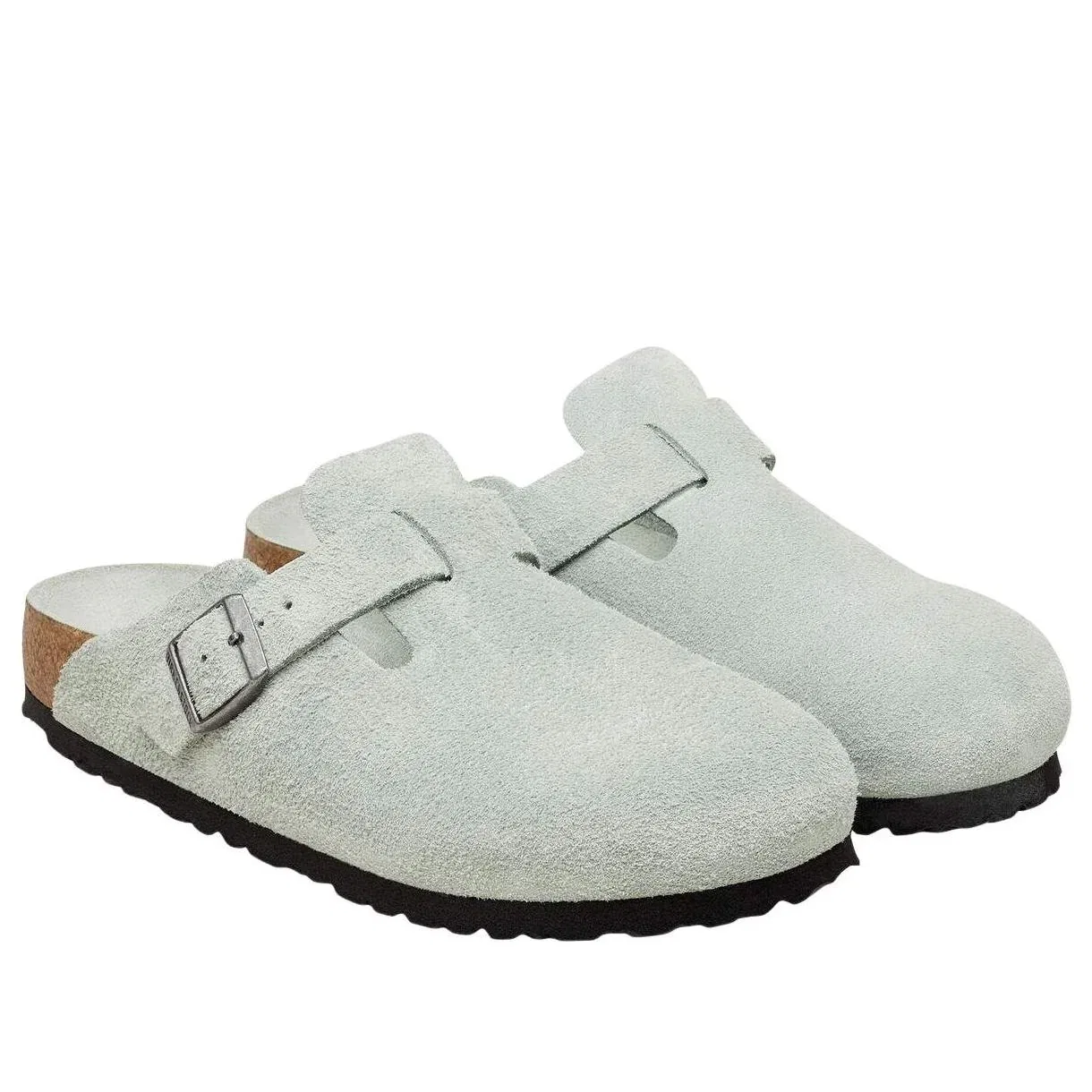 Сандалии Birkenstock Boston Soft Footbed 'Pure Sage' 1031720, зеленый — фото 4