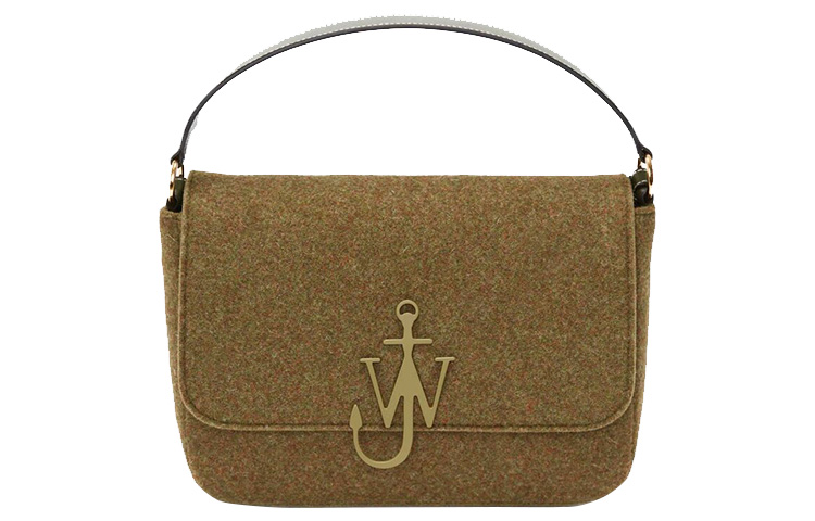 

JW Anderson Сумка через плечо из телячьей кожи, женская зеленая