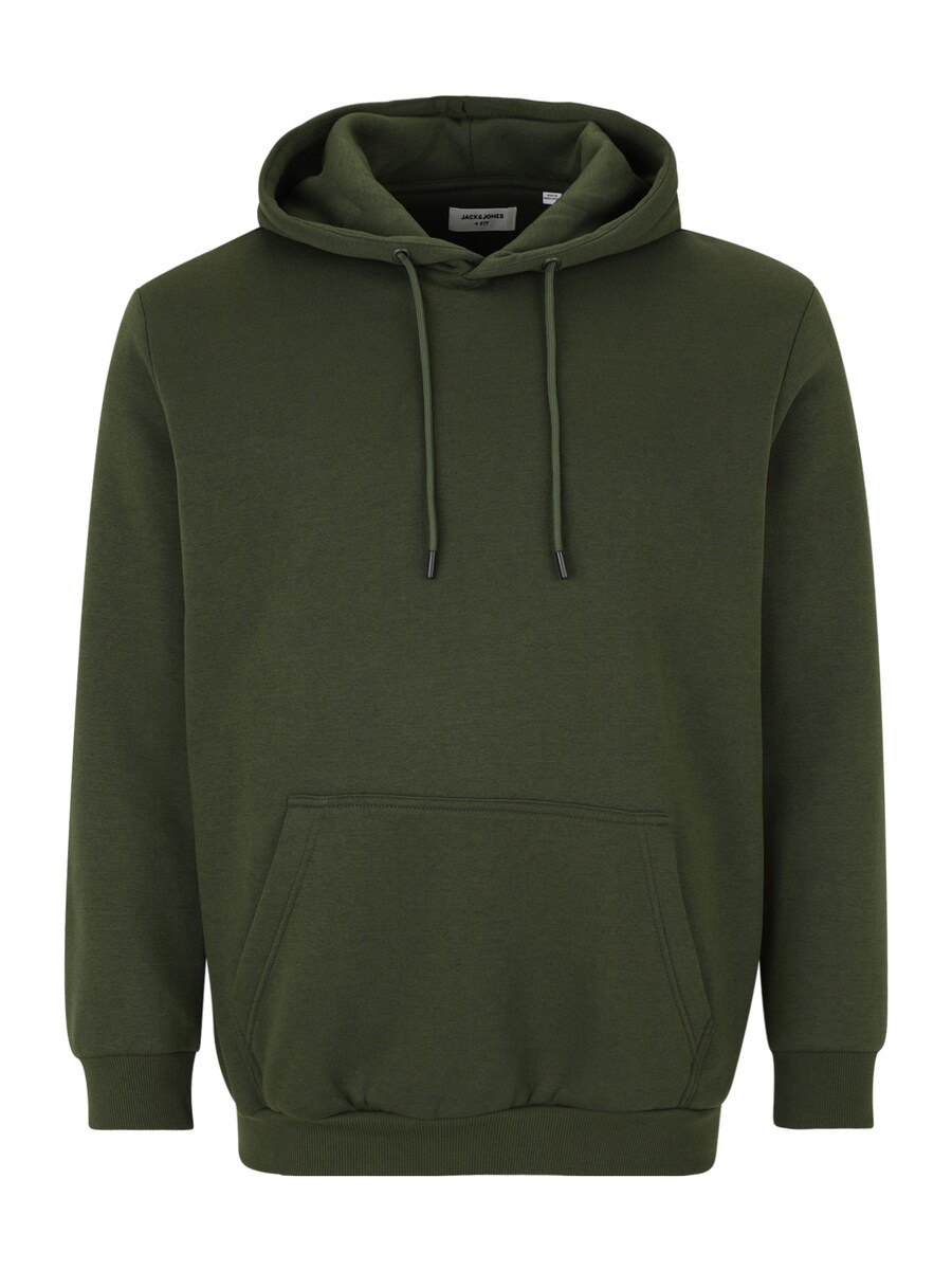 

Толстовка Jack & Jones Plus JJEBRADLEY, темно-зеленый