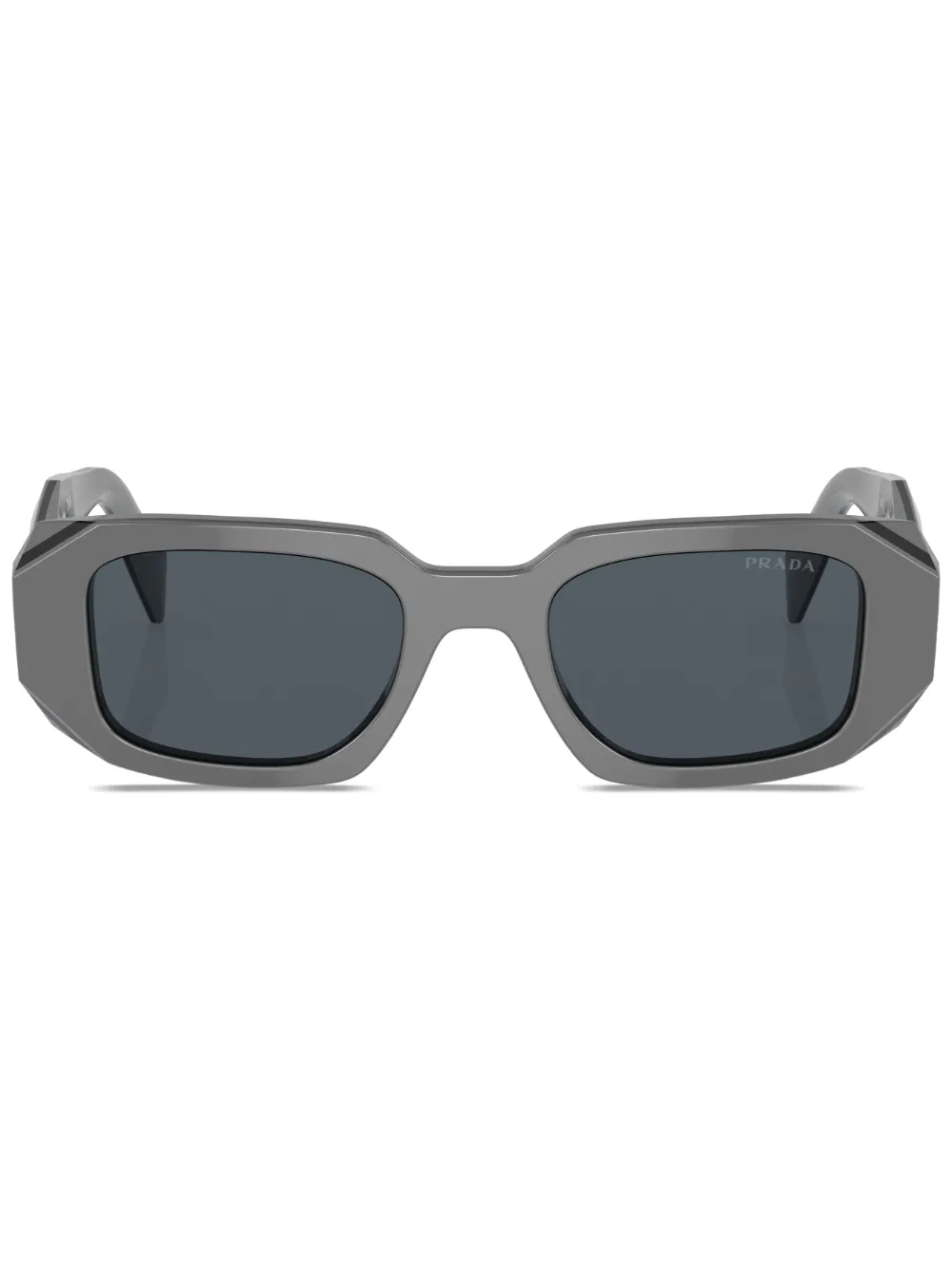 

Солнцезащитные очки в прямоугольной оправе Prada Eyewear, серый