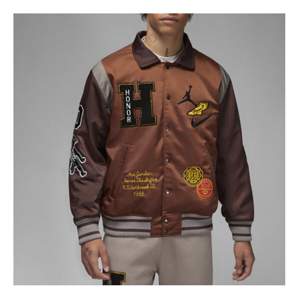 

Куртка Nike Long Sleeves Jacket x HTG 'Brown', коричневый