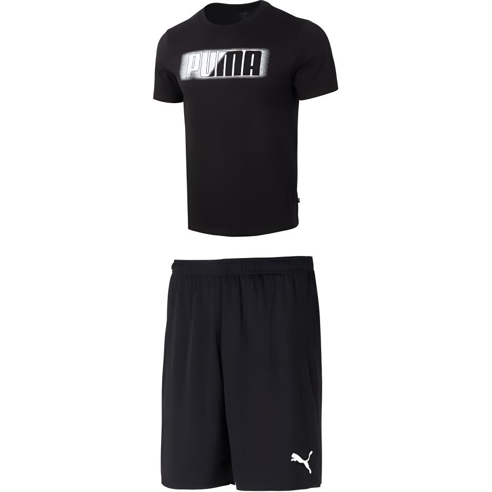 

Мужская повседневная спортивная одежда Puma, цвет Black