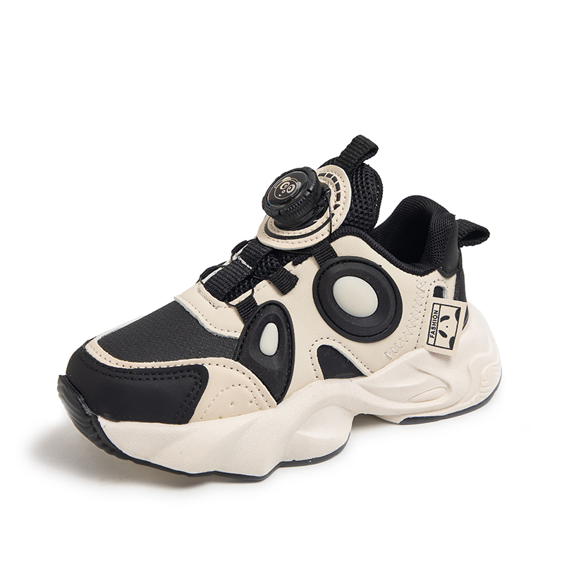 

Нескользящие, амортизирующие, износостойкие, дышащие, низкие, детские, повседневные кроссовки ZHULE, черный