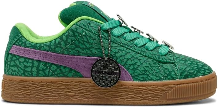 Кроссовки Puma для детей и подростков из замши «Черепашки-ниндзя» XL (для старших детей), Vine/Gum — фото 2