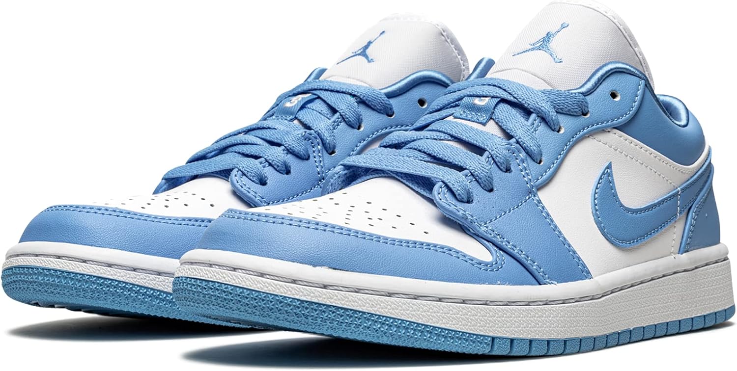 Женские кроссовки Nike WMNS Air Jordan 1 Low, сине-белый — фото 3
