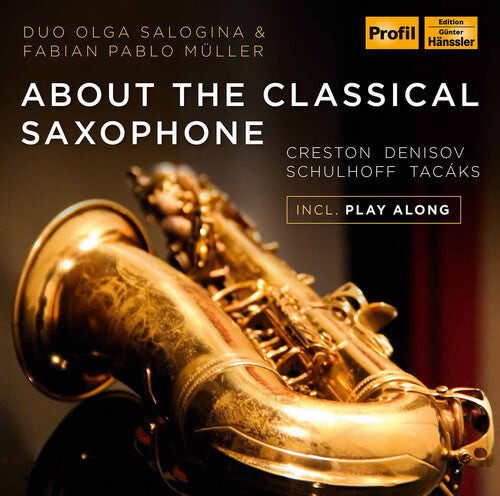 

CD диск Creston / Salogina / Mueller: About the Classical Saxophone
