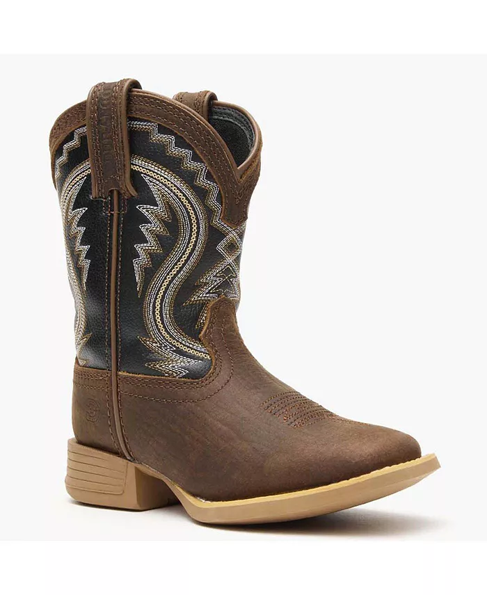 

Детские ботинки Lil' Rebel Pro Kids Acorn Black Onyx Western Durango, коричневый