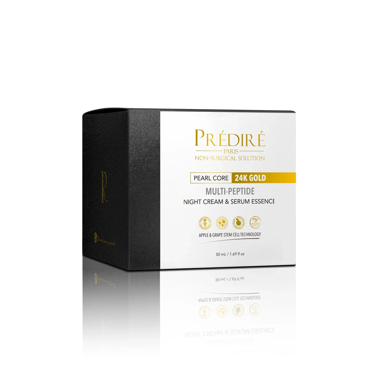 Predire Paris Ночной крем-сыворотка Pearl Core с 24-каратным золотом и мультипептидами — фото 3