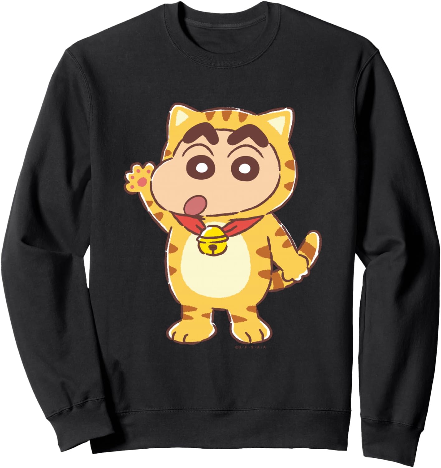 

Толстовка Crayon Shin-chan Konego Yuugi Party Shin-chan Crayon Shinchan, черный