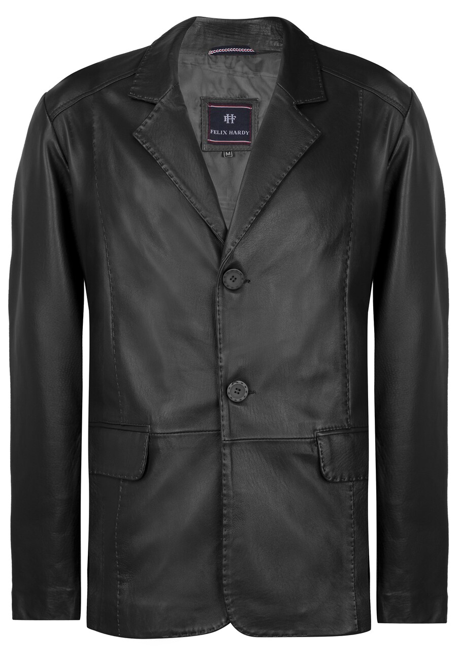 

Кожаная куртка Felix Hardy Between-Season Jacket, черный