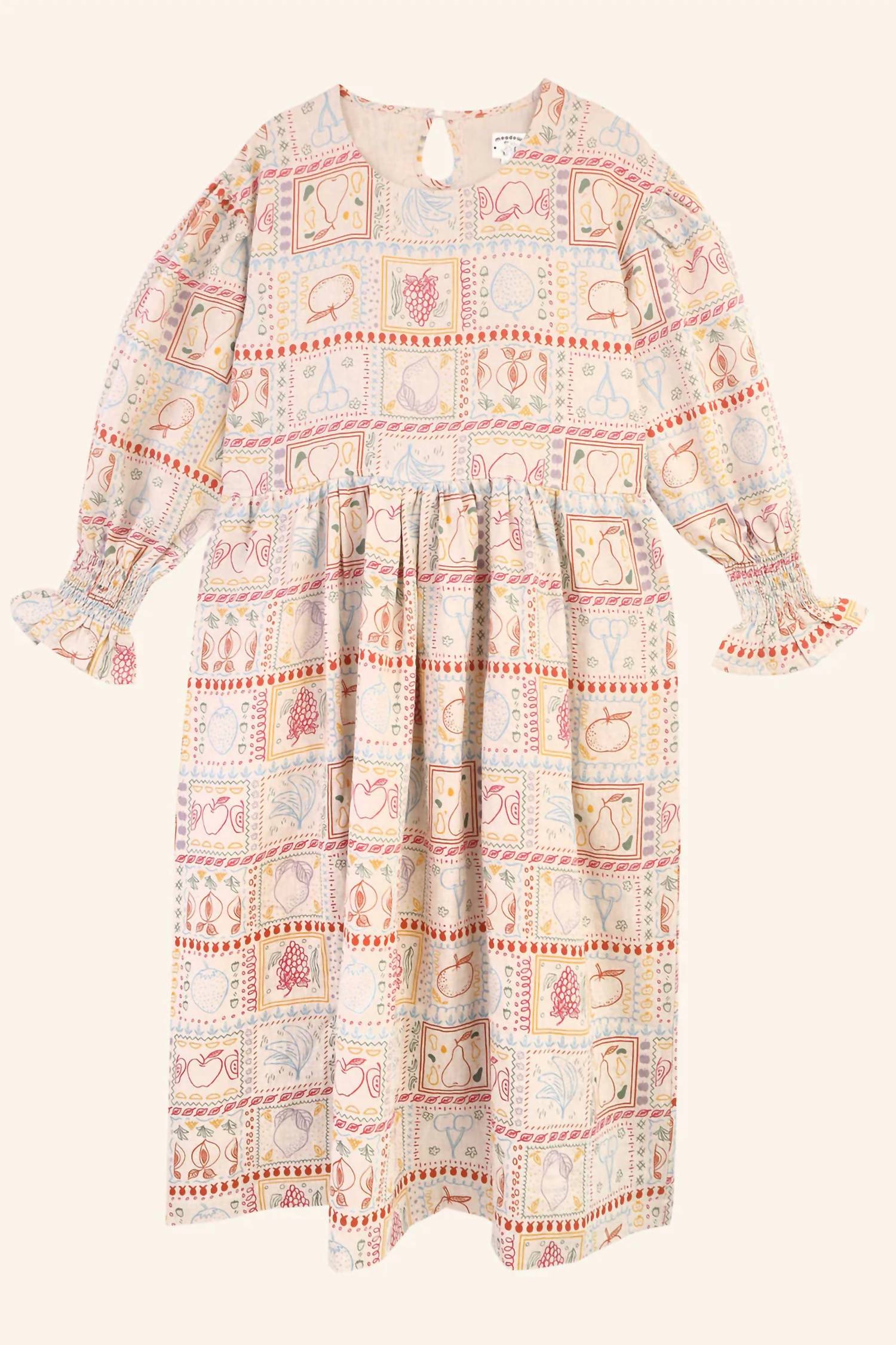 

Женское платье Pavonia в цветочном принте "Фруктовый рынок" Meadows, Fruit Market