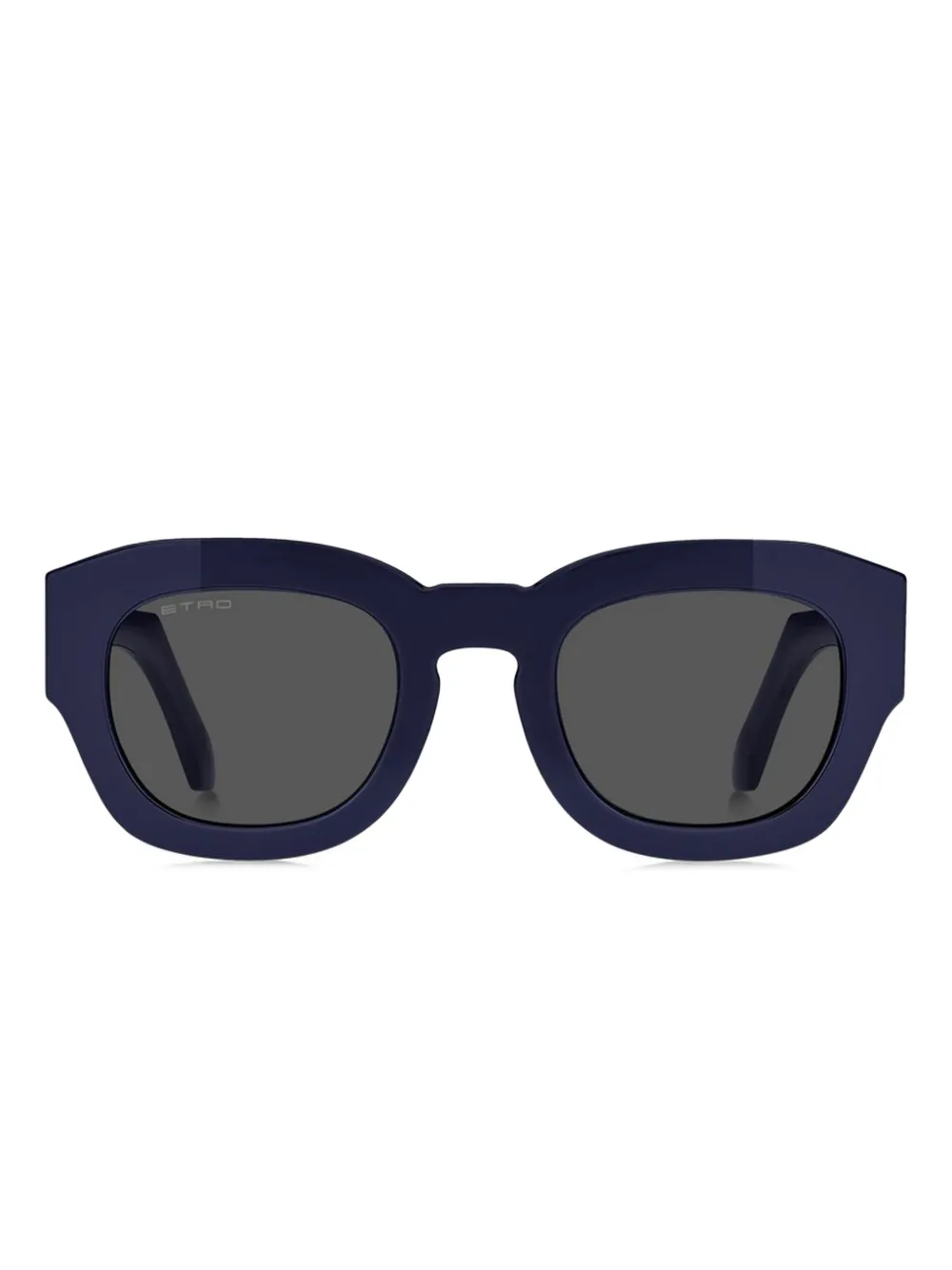 

Солнцезащитные очки в квадратной оправе с логотипом Etro, синий