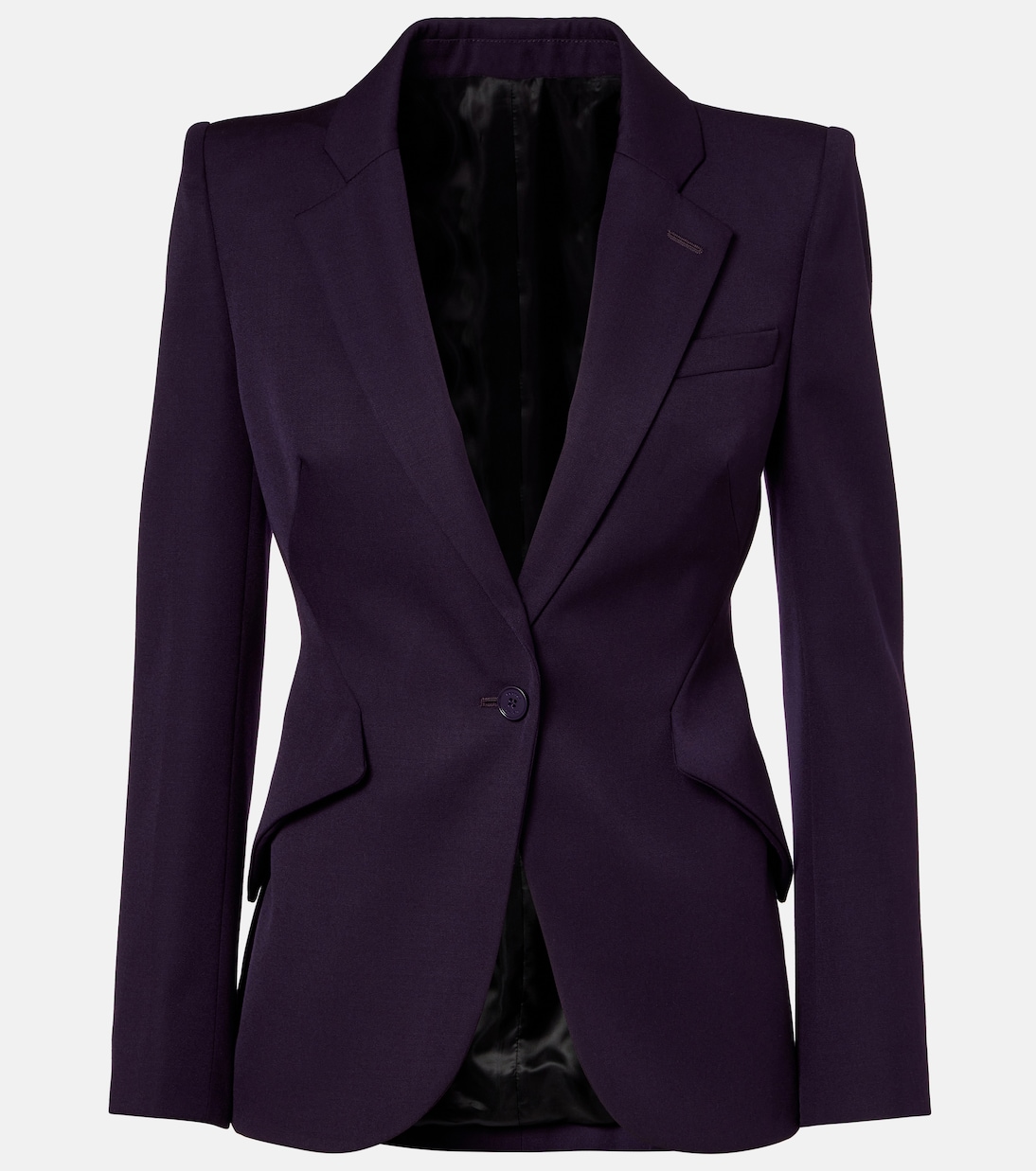 

Шерстяной блейзер McQueen, Violet