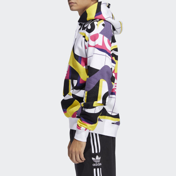 Толстовка originals catalog aop hdy sports white Adidas, белый — фото 2
