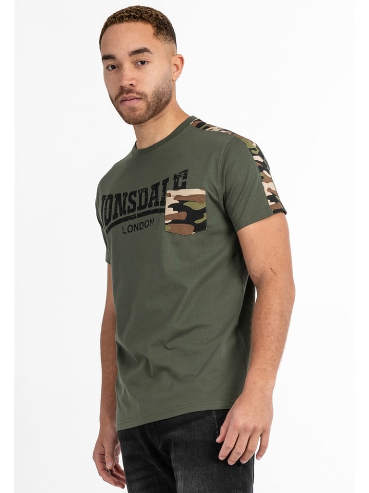 

Футболка Lonsdale T-Shirt, зеленый