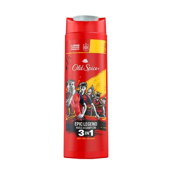Гель для душа и шампунь OLD SPICE Epic Legend 3 En 1 400 мл