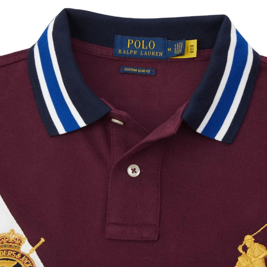 Поло мужское Polo Ralph Lauren Big Pony красное — фото 3