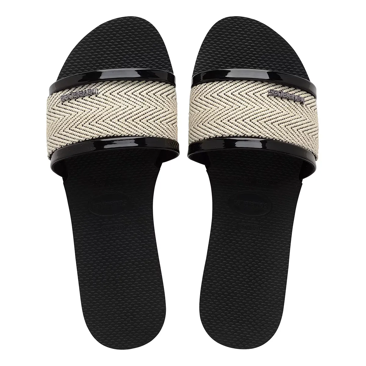 You Trancoso Premium Havaianas Женские шлепанцы для ванны, чёрный