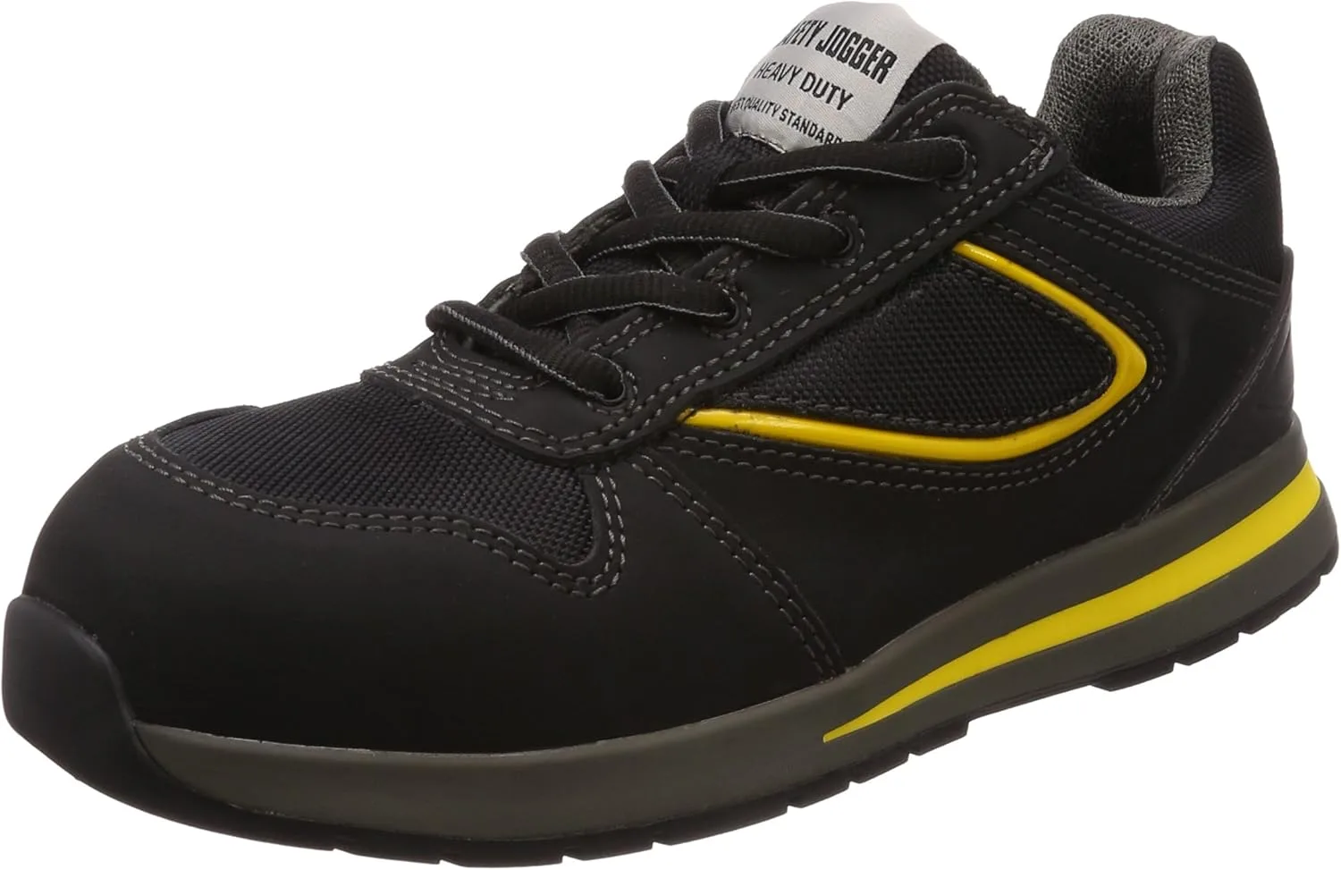 Защитные эспадрильи для бега, защитные ботинки Turbo Safety Shoes S3 HRO SRC Safety Jogger, черный