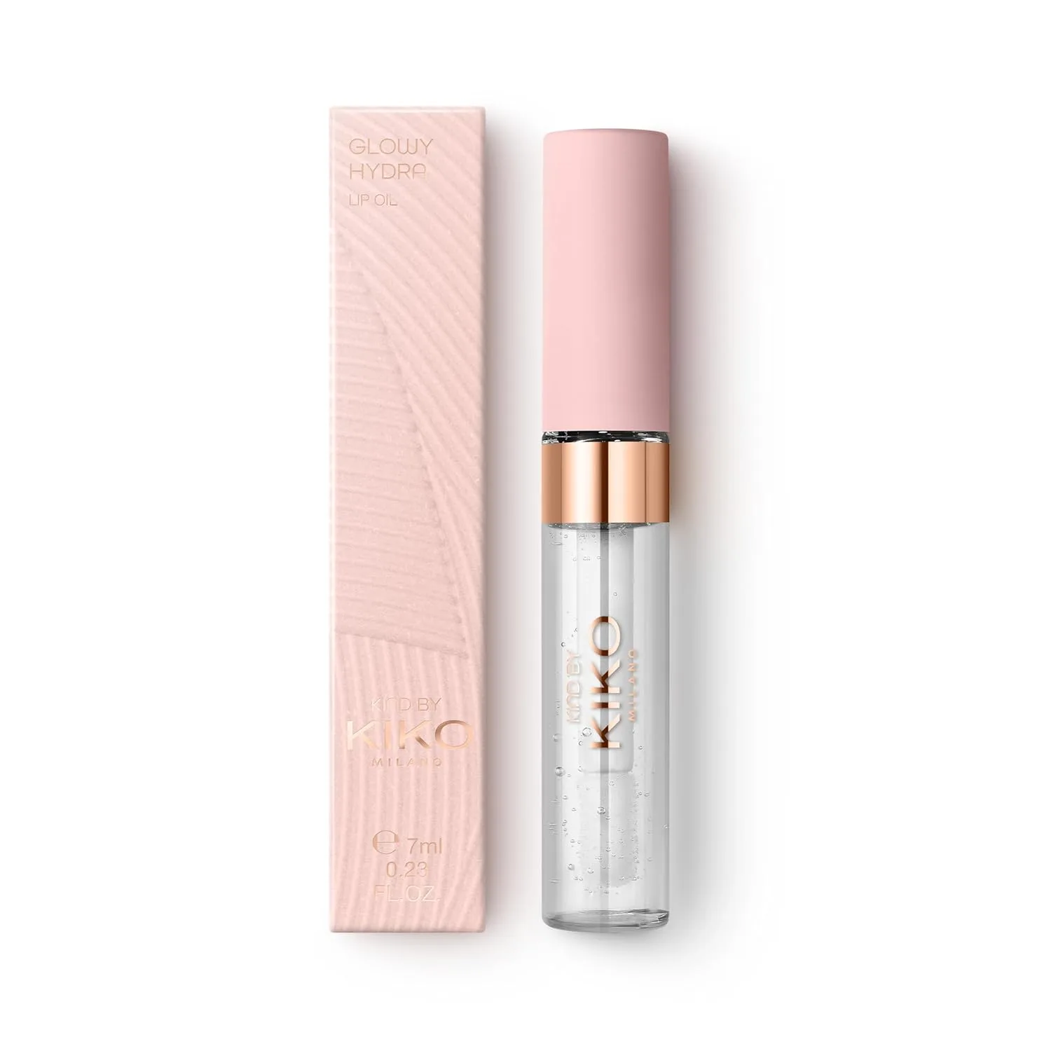 KIKO Milano Kind by KIKO Glowy Hydra Lip Oil 01, Увлажняющее масло для губ, 01 Pure Allure — фото 4