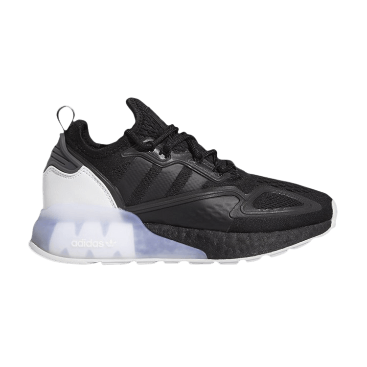 

Кроссовки ZX 2K Boost J 'Black White', черный