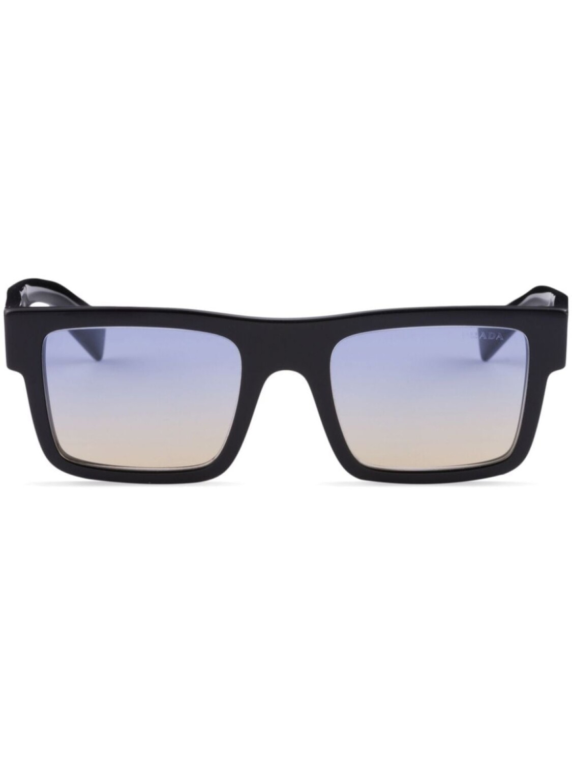 

Prada Eyewear солнцезащитные очки Symbole в квадратной оправе, черный