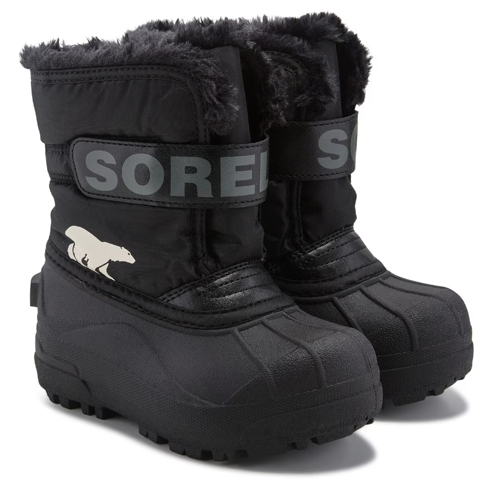 

Водонепроницаемые ботинки Snow Commander / для маленьких детей Sorel, черный