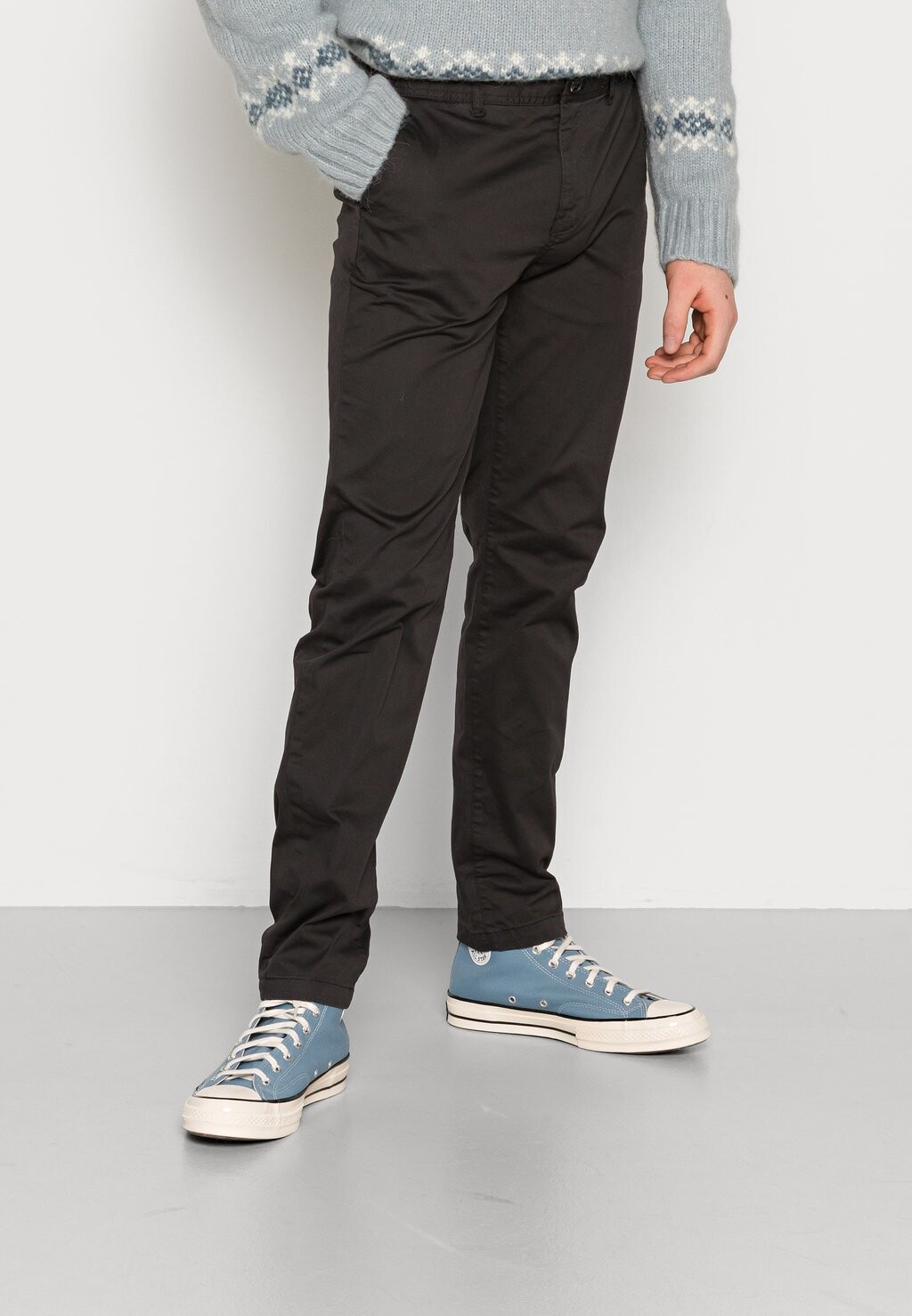 

Брюки парусиновые Stuart Classic Regular Fit Scotch & Soda, серый